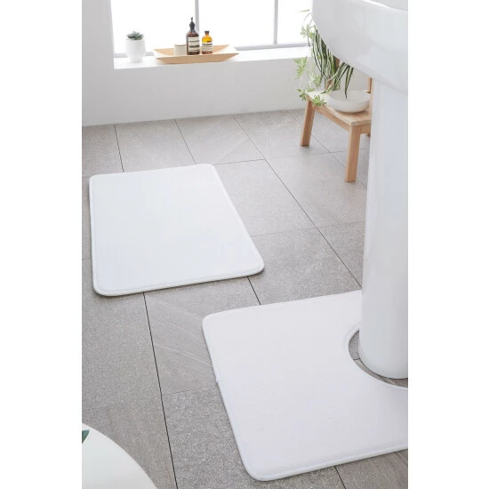 unnamed-file-3124.jpg Catherine Lansfield White Anti-Bacterial Memory Foam Bath Mat And Pedestal Mat -Catherine Lansfield Shop unnamed file 3124