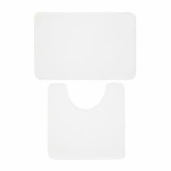 Catherine Lansfield White Anti-Bacterial Memory Foam Bath Mat And Pedestal Mat 4 Catherine Lansfield White Anti-Bacterial Memory Foam Bath Mat And Pedestal Mat -Catherine Lansfield Shop unnamed file 3132