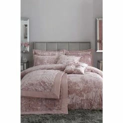 Catherine Lansfield Set Of 2 Pink Crushed Velvet Pillowshams -Catherine Lansfield Shop unnamed file 3171