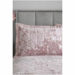 Catherine Lansfield Set Of 2 Pink Crushed Velvet Pillowshams -Catherine Lansfield Shop unnamed file 3172