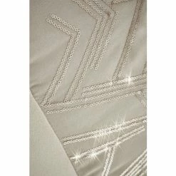 Alternative view of Catherine Lansfield Set Of 2 Champagne Gold Velvet Sparkle Pillowshams