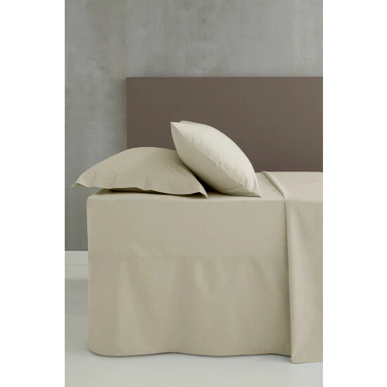 Catherine Lansfield Set Of 2 Cream Percale Pillowcases 3 Catherine Lansfield Set Of 2 Cream Percale Pillowcases - Image 3