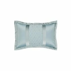 Catherine Lansfield Set Of 2 Blue Sequin Cluster Pillowcases