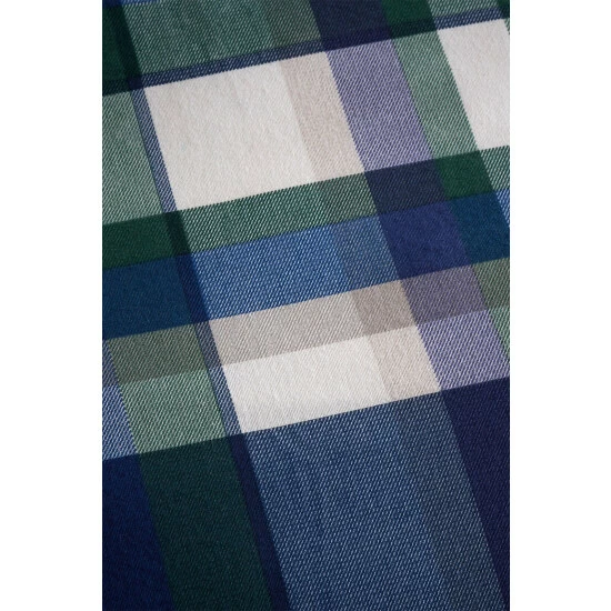 Catherine Lansfield Blue Brushed Check Pillowcases Set Of 2 2 Catherine Lansfield Blue Brushed Check Pillowcases Set Of 2 - Image 2