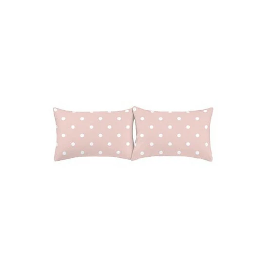 Catherine Lansfield Pink Brushed Spot Pillowcases Set Of 2 4 Catherine Lansfield Pink Brushed Spot Pillowcases Set Of 2 - Image 4