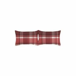 Catherine Lansfield Red Brushed Check Pillowcases Set Of 2 -Catherine Lansfield Shop unnamed file 3268