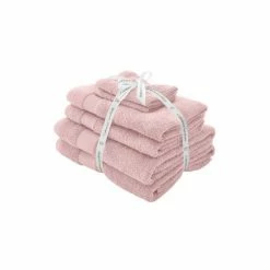 Catherine Lansfield 6 Piece Pink Anti-Bacterial Cotton Towel Bale -Catherine Lansfield Shop unnamed file 3304