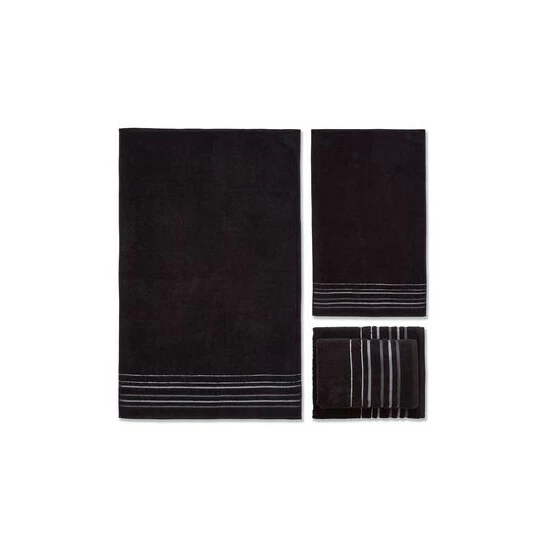 Catherine Lansfield Black Towel Bale 4 Catherine Lansfield Black Towel Bale - Image 4