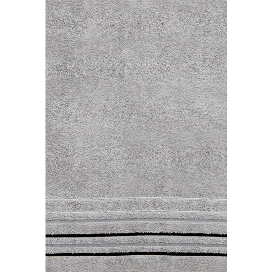 Catherine Lansfield 4 Piece Grey Java Stripe Cotton Towel Bale 2 Catherine Lansfield 4 Piece Grey Java Stripe Cotton Towel Bale - Image 2