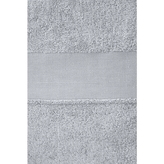 Catherine Lansfield 6 Piece Silver Anti-Bacterial Cotton Towel Bale 3 Catherine Lansfield 6 Piece Silver Anti-Bacterial Cotton Towel Bale - Image 3