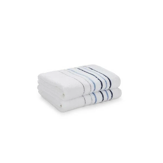 Catherine Lansfield Set Of 2 White Towels 5 Catherine Lansfield Set Of 2 White Towels - Image 5