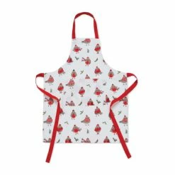 Alternative view of Catherine Lansfield Red Christmas Robins Apron