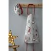 Catherine Lansfield Red Christmas Gnomes Kids Matching Apron And Hat