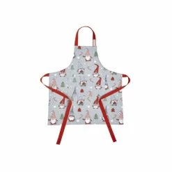 Catherine Lansfield Red Christmas Gnomes Cotton Apron