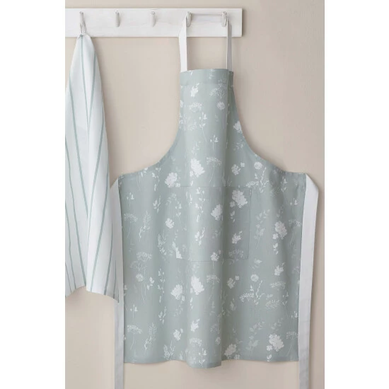 Catherine Lansfield Green Meadowsweet Green Floral Apron 1 Catherine Lansfield Green Meadowsweet Green Floral Apron