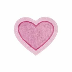 Alternative view of Catherine Lansfield Pink Heart Rug
