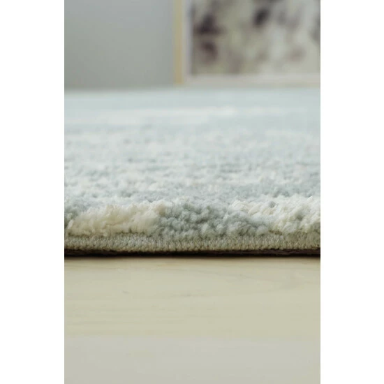 Catherine Lansfield Green Meadowsweet Floral Woven Rug 2 Catherine Lansfield Green Meadowsweet Floral Woven Rug - Image 2