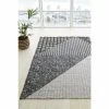Catherine Lansfield Grey Larsson Geo Woven Rug