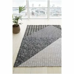 Catherine Lansfield Grey Larsson Geo Woven Rug 6 Catherine Lansfield Grey Larsson Geo Woven Rug -Catherine Lansfield Shop unnamed file 3601