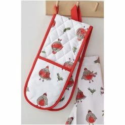 Catherine Lansfield Red Red Christmas Robins Double Oven Gloves -Catherine Lansfield Shop unnamed file 3614