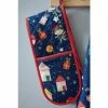 Catherine Lansfield Blue Santa's Christmas Wonderland Double Oven Glove