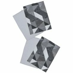 Catherine Lansfield Set Of 4 Grey Larsson Geo Tea Towels -Catherine Lansfield Shop unnamed file 3693