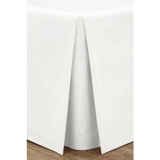 Catherine Lansfield White Percale Platform Valance Sheet 3 Catherine Lansfield White Percale Platform Valance Sheet - Image 3