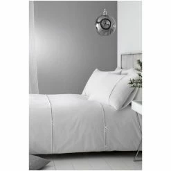 Catherine Lansfield White Sparkle Bands Duvet Cover And Pillowcase Set -Catherine Lansfield Shop unnamed file 409