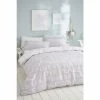Catherine Lansfield Grey Peace And Yoga Reversible Duvet Cover And Pillowcase Set