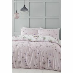 Alternative view of Catherine Lansfield Pink Songbird Reversible Duvet Cover And Pillowcase Set