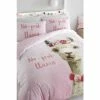 Catherine Lansfield Pink No Prob Llama Duvet Cover And Pillowcase Set