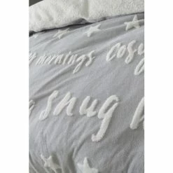 Catherine Lansfield Grey Cosy Up Tufted Fleece Duvet Cover And Pillowcase Set 8 Catherine Lansfield Grey Cosy Up Tufted Fleece Duvet Cover And Pillowcase Set -Catherine Lansfield Shop unnamed file 53