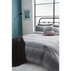 Catherine Lansfield Grey Denim Duvet Cover And Pillowcase Set
