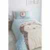 Catherine Lansfield Blue Kids Polka Dot Hedgehog Hug Duvet Cover And Pillowcase Set