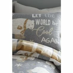 Catherine Lansfield Grey Brushed Cotton Polar Bear Duvet Cover And Pillowcase Set 8 Catherine Lansfield Grey Brushed Cotton Polar Bear Duvet Cover And Pillowcase Set -Catherine Lansfield Shop unnamed file 66