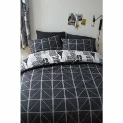 Catherine Lansfield Grey City Life Duvet Cover And Pillowcase Set 1 Catherine Lansfield Grey City Life Duvet Cover And Pillowcase Set -Catherine Lansfield Shop unnamed file 668