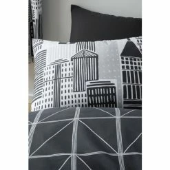 Catherine Lansfield Grey City Life Duvet Cover And Pillowcase Set 2 Catherine Lansfield Grey City Life Duvet Cover And Pillowcase Set -Catherine Lansfield Shop unnamed file 669