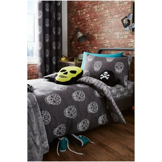 unnamed-file-698.jpg Catherine Lansfield Grey Skulls Easy Care Duvet Cover And Pillowcase Set -Catherine Lansfield Shop unnamed file 698