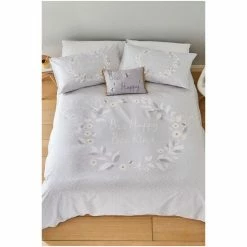 Catherine Lansfield Grey Bee Happy Duvet Cover And Pillowcase Set -Catherine Lansfield Shop unnamed file 734