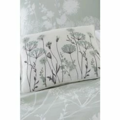Catherine Lansfield Grey Meadowsweet Cushion
