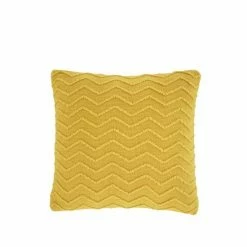 Catherine Lansfield Ochre Yellow Chevron Knit Cushion -Catherine Lansfield Shop unnamed file 787