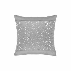 Catherine Lansfield Grey Glitzy Cushion