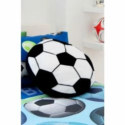 Catherine Lansfield White It's A Goal Cushion