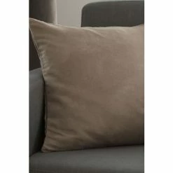 Catherine Lansfield Natural Faux Suede Cushion