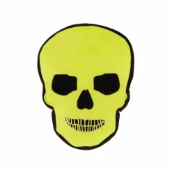 Catherine Lansfield Green Skulls Cushion