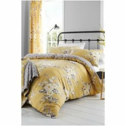 Catherine Lansfield Ochre Yellow Canterbury Floral Duvet Cover And Pillowcase Set -Catherine Lansfield Shop unnamed file 97